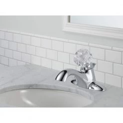 Delta Classic 4 in. Centerset Single-Handle Bathroom Faucet in Chrome 10 Delta Classic 4 in. Centerset Single-Handle Bathroom Faucet in Chrome -Bathroom Faucets Store chrome delta centerset bathroom faucets 521 eco dst a 1d 1000