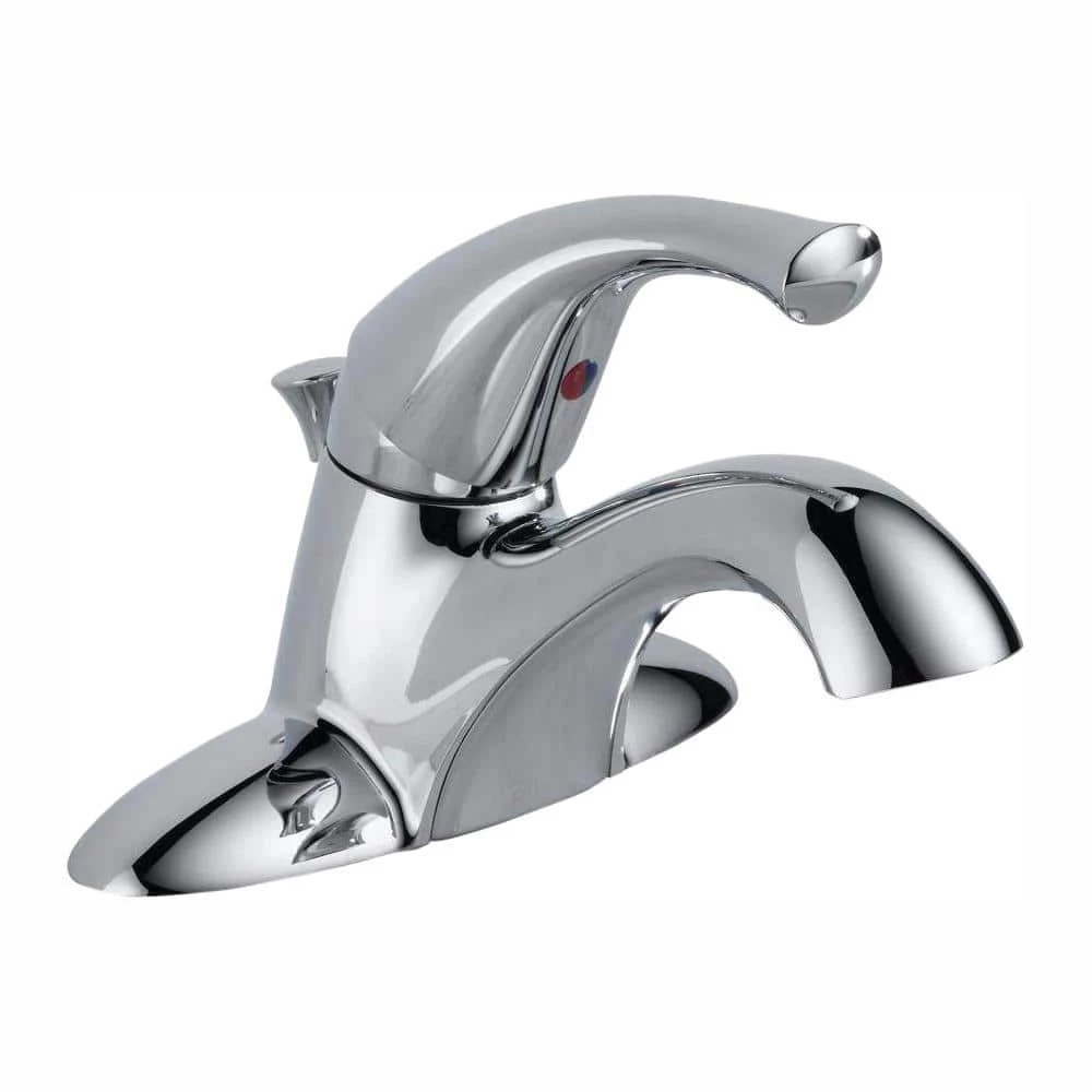 Delta Classic 4 in. Centerset Single-Handle Bathroom Faucet in Chrome 1 Delta Classic 4 in. Centerset Single-Handle Bathroom Faucet in Chrome