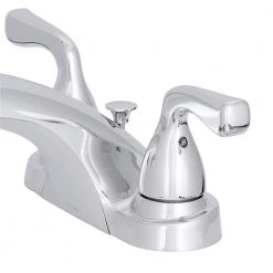 Delta Foundations 4 in. Centerset 2-Handle Bathroom Faucet in Chrome -Bathroom Faucets Store chrome delta centerset bathroom faucets b2511lf ppu eco 1f 1000