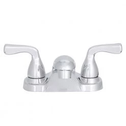 Delta Foundations 4 in. Centerset 2-Handle Bathroom Faucet in Chrome -Bathroom Faucets Store chrome delta centerset bathroom faucets b2511lf ppu eco c3 1000