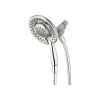 Delta In2ition Two-in-One 4-Spray 6.1 in. Dual Wall Mount Fixed and Handheld Shower Head in Chrome