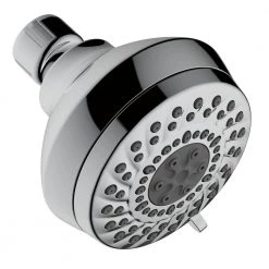 Delta 3-Spray 3-5/8 in. Single Fixed Shower Head Wall Mount in Chrome