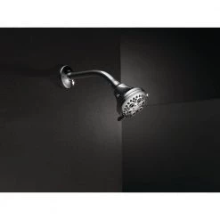 Delta 5-Spray Patterns with 1.75 GPM 3-3/18 in. Wall Mount Fixed Shower Head in Chrome 20 Delta 5-Spray Patterns with 1.75 GPM 3-3/18 in. Wall Mount Fixed Shower Head in Chrome -Bathroom Faucets Store chrome delta fixed shower heads 75556 76 1000