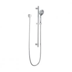 Delta 4-Spray 3.9 in. Single Wall Mount Handheld Shower Head in Chrome