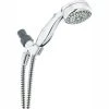 Delta 7-Spray 3.4 in. Single Wall Mount Handheld Shower Head in Chrome