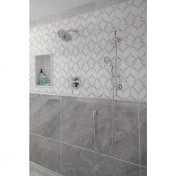 Delta 7 in. Shower Arm in Chrome -Bathroom Faucets Store chrome delta shower arm extensions rp40593 a0 1000