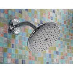 Delta 7 in. Shower Arm in Chrome -Bathroom Faucets Store chrome delta shower arm extensions rp40593 fa 1000