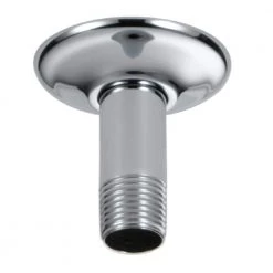 Delta 3 in. Ceiling-Mount Shower Arm and Flange in Chrome