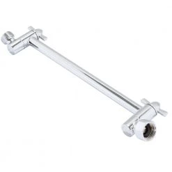 Delta 10-4/5 in. Adjustable Shower Arm in Chrome -Bathroom Faucets Store chrome delta shower arm extensions ua902 pk 40 1000