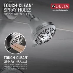 Delta Classic Single-Handle 5-Spray Shower Faucet in Chrome (Valve Included) -Bathroom Faucets Store chrome delta shower faucets 132900 a 66 1000