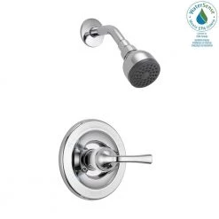 Delta Foundations Single-Handle 1-Spray Shower Faucet in Chrome (Valve Included) 23 Delta Foundations Single-Handle 1-Spray Shower Faucet in Chrome (Valve Included) -Bathroom Faucets Store chrome delta shower faucets b112900c 31 1000