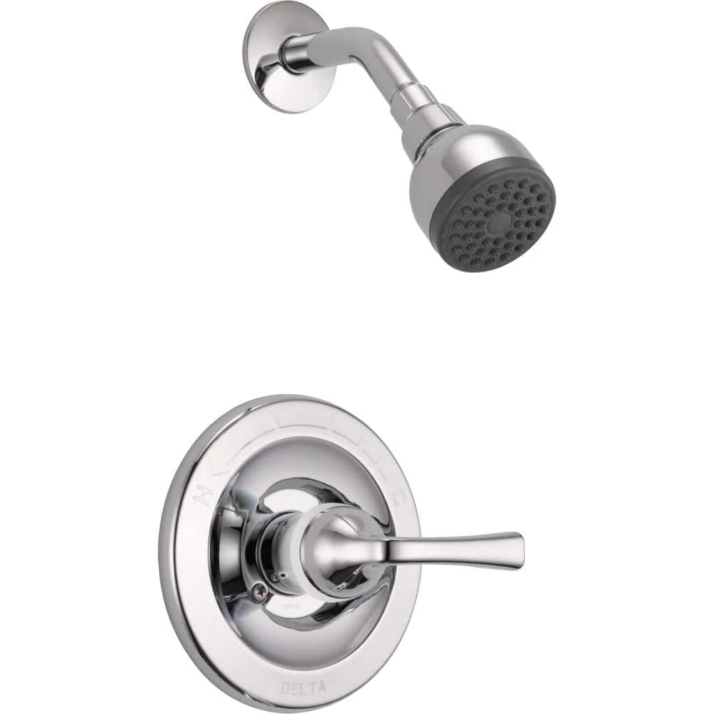 Delta Foundations Single-Handle 1-Spray Shower Faucet in Chrome (Valve Included) 1 Delta Foundations Single-Handle 1-Spray Shower Faucet in Chrome (Valve Included)