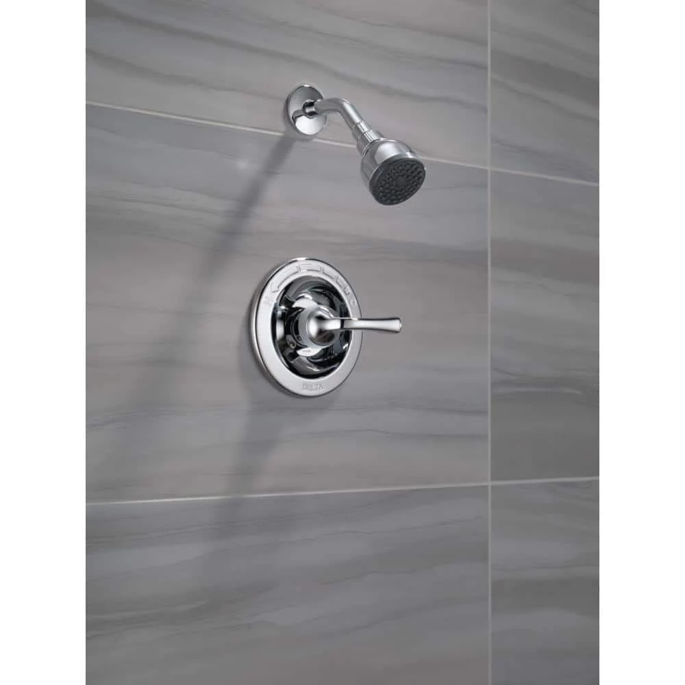 Delta Foundations Single-Handle 1-Spray Shower Faucet in Chrome (Valve Included) 4 Delta Foundations Single-Handle 1-Spray Shower Faucet in Chrome (Valve Included) - Image 4