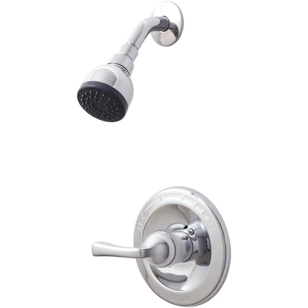 Delta Foundations Single-Handle 1-Spray Shower Faucet in Chrome (Valve Included) 8 Delta Foundations Single-Handle 1-Spray Shower Faucet in Chrome (Valve Included) - Image 8
