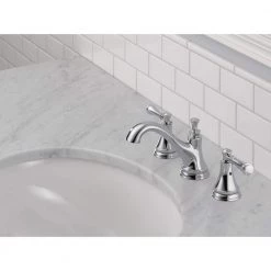 Delta Silverton 8 in. Widespread 2-Handle Bathroom Faucet in Chrome -Bathroom Faucets Store chrome delta widespread bathroom faucets 35713lf eco 44 1000