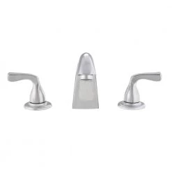 Delta Foundations 8 in. Widespread 2-Handle Bathroom Faucet in Chrome -Bathroom Faucets Store chrome delta widespread bathroom faucets b3511lf ppu eco c3 1000