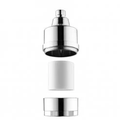 Mist Compact Chrome Filtering Shower Head with a Replaceable filter, Effectively Removes Chlorine and Bad Odor -Bathroom Faucets Store chrome fixed shower heads mss082 44 1000