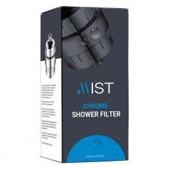 Mist Chrome Shower Filter, With 2 Filter Cartridges 15 Stage Filtration System Removes Bacteria and Bad Odor, Easy to Install -Bathroom Faucets Store chrome fixed shower heads mss083 4f 1000