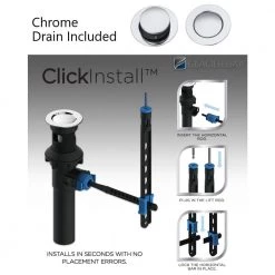 Glacier Bay Aragon 4 in. Centerset 2-Handle Low-Arc Bathroom Faucet with Pop-Up Drain in Chrome -Bathroom Faucets Store chrome glacier bay centerset bathroom faucets hd67090w 6b01 4f 1000