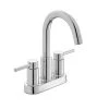 Glacier Bay Dorind 4 in. Centerset 2-Handle High-Arc Bathroom Faucet in Chrome