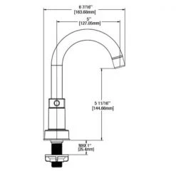 Glacier Bay Dorind 4 in. Centerset 2-Handle High-Arc Bathroom Faucet in Chrome -Bathroom Faucets Store chrome glacier bay centerset bathroom faucets hd67110w 6001 fa 1000