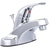 Glacier Bay Aragon 4 in. Centerset Single-Handle Low-Arc Bathroom Faucet in Chrome