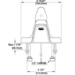 Glacier Bay Aragon 4 in. Centerset Single-Handle Low-Arc Bathroom Faucet in Chrome -Bathroom Faucets Store chrome glacier bay centerset bathroom faucets hd67211w 6a01 44 1000