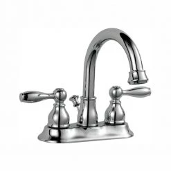 Glacier Bay Mandouri 4 in. Centerset 2-Handle High-Arc Bathroom Faucet in Chrome