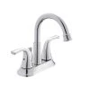 Glacier Bay Bettine 4 in. Centerset 2-Handle High-Arc Bathroom Faucet in Chrome