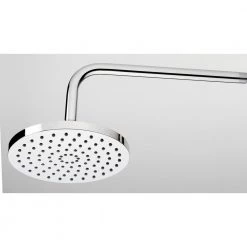 Glacier Bay 1-Spray 8 in. Single Wall Mount Fixed Rain Shower Head in Chrome -Bathroom Faucets Store chrome glacier bay fixed shower heads 3073 141 ws1 40 1000