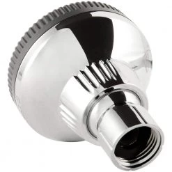 Glacier Bay 1-Spray 1.4 in. Single Wall Mount Fixed Shower Head in Chrome -Bathroom Faucets Store chrome glacier bay fixed shower heads 8475100hc 1d 1000
