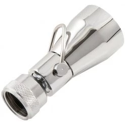 Glacier Bay 2-Spray 2.3 in. Single Wall Mount Fixed Shower Head in Chrome -Bathroom Faucets Store chrome glacier bay fixed shower heads 8475300hc 77 1000