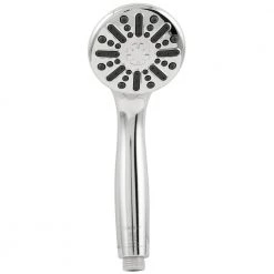 Glacier Bay 1-Spray 3.3 in. Single Wall Mount Handheld Shower Head in Chrome -Bathroom Faucets Store chrome glacier bay handheld shower heads 8466000hc 40 1000
