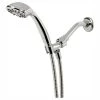 Glacier Bay 1-Spray 3.3 in. Single Wall Mount Handheld Shower Head in Chrome