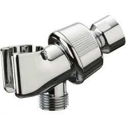 Glacier Bay Shower Arm Mount in Chrome