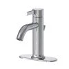 Glacier Bay Ryden Single-Handle Single-Hole Bathroom Faucet in Chrome