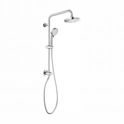 GROHE Vitalio 5-spray 7 in. Dual Shower Head and Handheld Shower Head in Chrome