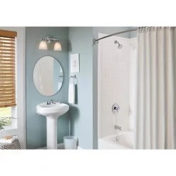 MOEN Adler Single-Handle 4-Spray Tub and Shower Faucet in Chrome (Valve Included) -Bathroom Faucets Store chrome moen bathtub shower faucet combos 82603 4f 1000