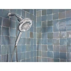 MOEN Nebia Quattro 4-Spray Patterns 6.5 in. Single Wall Mount Handheld Shower Head with Magnetix in Chrome -Bathroom Faucets Store chrome moen handheld shower heads n401h0ch 77 1000