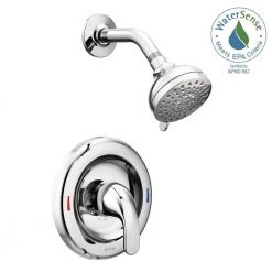 MOEN Adler Single-Handle 4-Spray Shower Faucet in Chrome (Valve Included) -Bathroom Faucets Store chrome moen shower faucets 82604 1d 1000