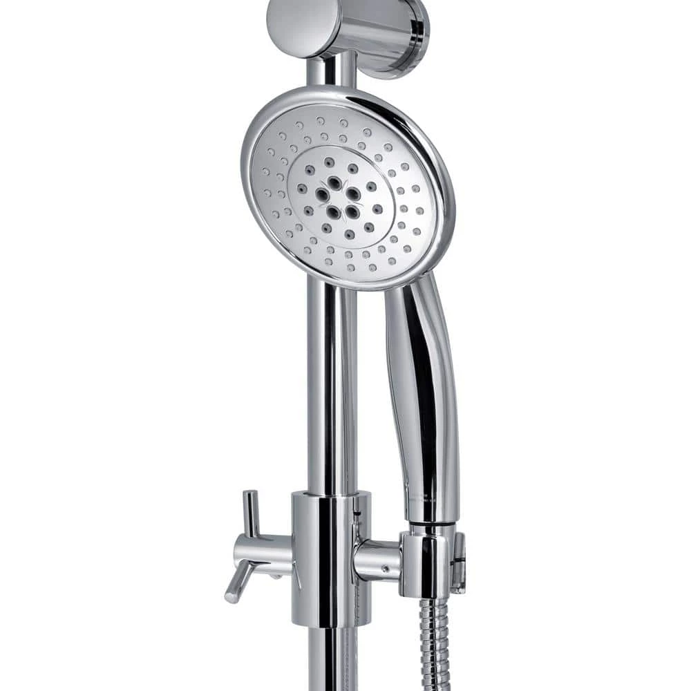 PULSE Showerspas Adjustable Slide Bar Shower Accessory in Chrome 3 PULSE Showerspas Adjustable Slide Bar Shower Accessory in Chrome - Image 3
