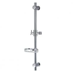 PULSE Showerspas Adjustable Slide Bar Shower Accessory in Chrome