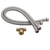 Speakman Commander Faucet Flex Hoses Set in Polished Chrome