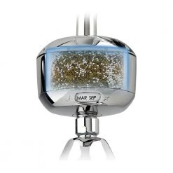 Sprite Showers Slim-Line 3 Universal Shower Water Filtration System in Chrome -Bathroom Faucets Store chrome sprite showers fixed shower heads sl3 cm r 4f 1000