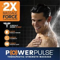 Waterpik 9-Spray 4.5 in. Single Wall Mount 1.8 GPM Handheld Rain Shower Head in Chrome -Bathroom Faucets Store chrome waterpik handheld shower heads yat 963me 1d 1000