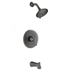 American Standard Chatfield Single-Handle 3-Spray Tub and Shower Faucet with 1.8 GPM in Legacy Bronze (Valve Included)
