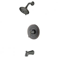 American Standard Chatfield Single-Handle 3-Spray Tub and Shower Faucet with 1.8 GPM in Legacy Bronze (Valve Included) -Bathroom Faucets Store legacy bronze american standard bathtub shower faucet combos 7413508 278 66 1000