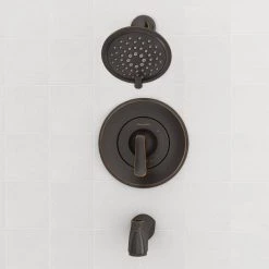 American Standard Chatfield Single-Handle 3-Spray Tub and Shower Faucet with 2.0 GPM in Legacy Bronze (Valve Included) -Bathroom Faucets Store legacy bronze american standard shower faucets 7413502 278 1d 1000