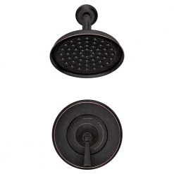 American Standard Rumson Single-Handle 1-Spray Shower Faucet with 1.8 GPM in Legacy Bronze Valve Included -Bathroom Faucets Store legacy bronze american standard shower faucets 7417501 278 fa 1000