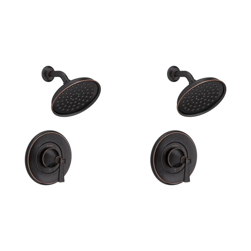 American Standard Rumson Single-Handle 1-Spray Shower Faucet Set in Legacy Bronze (Valve Included) 1 American Standard Rumson Single-Handle 1-Spray Shower Faucet Set in Legacy Bronze (Valve Included)